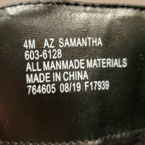 Arizona Jean Co Memory Foam Black Boots Samantha - Picture 7 of 10